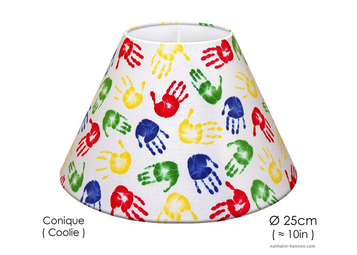 Lampshade Tiny Hand Prints