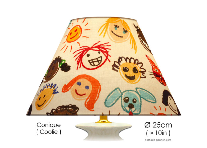 Lampshade Happy Faces