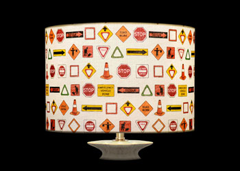 Lampshades Road Signs