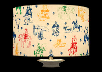 Lampshades Cowboy