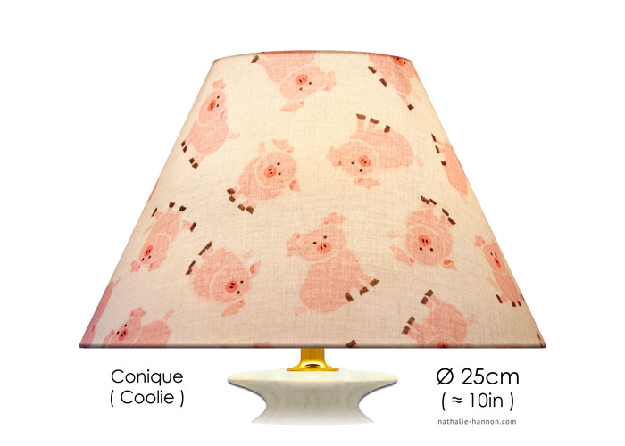 Lampshade Petits Cochons