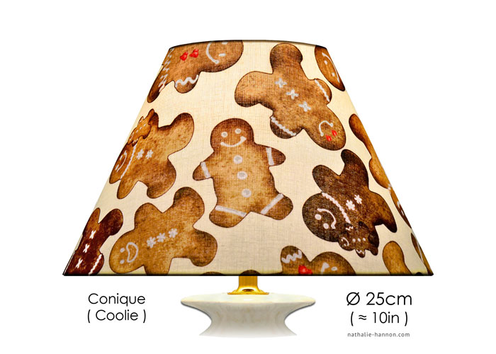 Lampshade Gingerbread Man