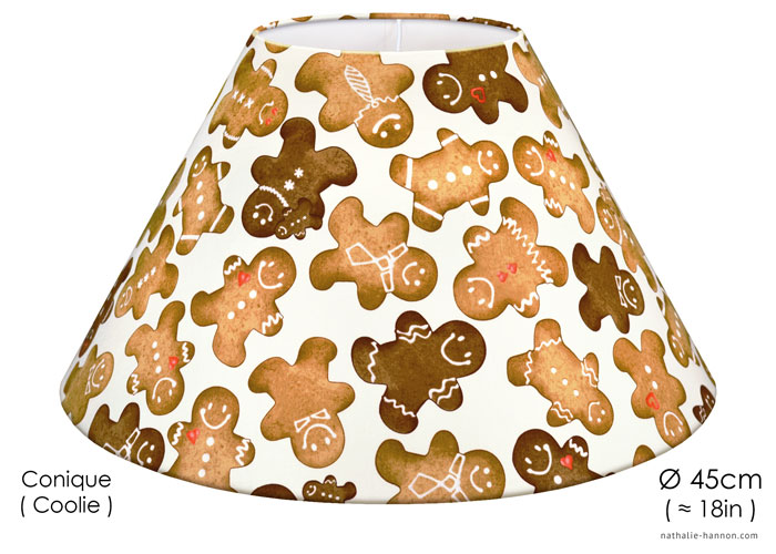 Lampshade Gingerbread Man