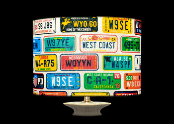 Lampshades License Plates