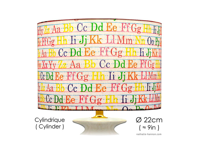 Lampshade My ABC's